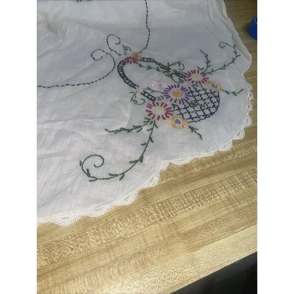 Handmade 50s embroidered